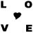 Animated contact sheet showing a red heart transforming through multiple frames with surrounding text and symbols.