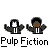 Pixel art character with brown skin and black hair in three poses, each repeated twice per on gray background with text above and below