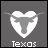 Two side-by-side animated frames of a heart-shaped icon with white and gray pixelated design, each containing text at the bottom.