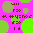 Pixelated text and green circles on a bright pink background, with repeated phrases in brown pixel font.
