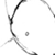 Static grayscale icon of a stylized stick figure with angular limbs and a small circular dot, rendered in pixelated anti-aliased lines on white background.