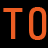 Pixelated orange text on black background with partial portrait of woman with long dark hair against reddish-brown backdrop.