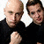 A 2x2 contact sheet of four animated frames showing band members in black and white with visible text "Simple Plan Rox!" on one frame.
