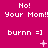 A static image with a bright pink background displays repeated text and symbols in white pixelated font across multiple