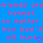 Blue background with pink pixelated text repeating 'friends are friends are honest. no matter how bad it will hurt' and two purple heart symbols.