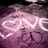 Pixelated pink and purple gradient background with white cursive text reading "GIRL" in the center.