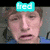A static image of a person with brown hair and blue clothing, featuring text overlays that change across observations.