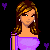 Pixel art featuring three female characters with names and 'Best Friends for life' text on a black background with colored hearts.