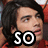 A four- shows a person with dark hair in a red shirt, with text changing from 'SO' to 'HOT' in the top-right while the bottom-left remains static
