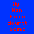 Blue background with red pixelated text listing names, yellow highlight bars moving across in animation