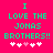 Bright pink background with green pixelated text reading "I LOVE THE JONAS BROTHERS!!" and five white/pink heart icons below.
