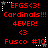 Red pixelated text on black background with animated white star and gray dot decorations, displaying sports and fandom phrases.