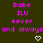 Pixelated text and symbols on dark background with animated heart and arrow changes.