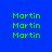 Green pixelated text "Martin" appears on a blue background with light blue rectangular overlays in different positions across the frame.
