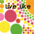 Pixelated image with colorful circles and text reading "Live Like There's No Tomorrow!" on a white background.