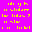 Yellow pixelated text on a split background of purple, green, and gray sections.