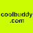Animated contact sheet of a yellow and black stick figure performing various actions across 25 sampled frames arranged in a 5x5 grid, with visible text "coolbuddy.com" on the left side.