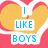 Pixelated heart-shaped background with text fragments in various colors and fonts arranged across six sections.