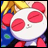 A pixelated anime-style buddy icon featuring a character with closed eyes and red cheeks, next to text reading "Anime IM" and "COM" on a black background.