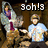Two pixelated figures in a dimly lit setting, one holding a microphone and the other with arms raised, under bold text reading '3oh!a'.