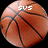 Three basketballs with text overlays on black and gray backgrounds, each showing distinct pixelated text.