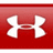 Red and white Under Armour logo on left, red pixelated text on black background reading "PROTECT THIS HOUSE U HEAR US COMMN" and "MARCON FOOTBALL".