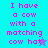 Pixelated text "I have a cow with a matching cow hat" in pink on cyan and purple backgrounds, with small star-shaped animations.