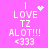 Pixelated pink background with white text and symbols arranged in four vertical , showing animation variations of a heart and starburst above the text