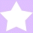 Static 48x48 pixel icon featuring a white five-pointed star on a light purple checkered background with subtle anti-aliasing and soft drop shadow effect.