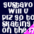 Pixelated text on dark blue background with pink triangular shapes, repeating 'gustavo will u piz go to skating on the 17' across multiple