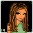 Animated contact sheet of a pixel art character with brown hair and green shirt, showing facial expressions, body poses, text animations, and partial views across 14 frames.