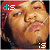 pixelated images showing a person with a red headband and mustache, with changing text overlays in cyan and white
