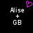 Pixelated text and symbols on black background with pink heart above.