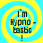Four identical display a yellow spiral on blue background with text 'I'm Hypno-bastic!' in black pixelated font