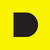 A static pixelated icon with a dark rounded shape on a bright yellow background, featuring a thin dark border and subtle color variations along the rounded edge.