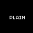 Black background with white pixelated text reading "PLAIN WHITE T'S" and "I LOVE YOU!" partially visible, with a gray rectangular overlay on the right side.