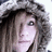 A person with light brown hair and a fur-lined hood appears in three showing subtle facial expression changes