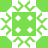 Green and white pixelated icon with central square containing four white dots arranged in a 2x2 grid, surrounded by a white border with green zigzag patterns.