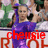 A pixelated image of a woman in a purple dress with red text reading "chelsie rocks!" and "ROCKS" below, set against a blurred background.