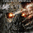 A pixelated collage of Terminator: Salvation movie imagery featuring robotic and human faces with glowing red eyes and metallic textures.