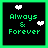 A 4x4 contact sheet of pixel art animated frames featuring green text and white hearts on black backgrounds, with variations in heart positions across frames.