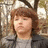 Pixelated image of a person with brown hair wearing a dark jacket over a gray shirt, next to text reading "Frankie Jonas <3" on a white background.
