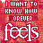 A static image with repeating text elements in white and red on a pixelated background.