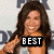six pixelated images showing two people with text overlays reading BEST, SINGER, and EVER across the bottom