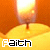 A candle with a flickering flame above a yellow base, with the word 'Faith' in pixelated text below it.
