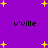 Purple background with yellow star shapes and black text reading 'v'ville' in four positions.
