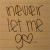 Static 50x50 pixel buddy icon featuring brown text on a beige background with a heart symbol replacing the 'o' in 'go'.