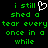 Green pixelated text on black background with white heart symbol replacing 'love' in phrase, repeated twice side-by-side.