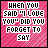 Animated contact sheet of a pink striped buddy icon with "Just Kidding" text and star animations, featuring one frame with additional text reading "WHEN YOU SAID 'I LOVE YOU' DID YOU FORGET TO SAY".