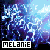 Pixelated blue and purple abstract background with white text 'MELANIE' in a black rectangular box at the bottom left.